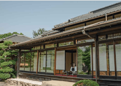 Elegant Morning Meal with a View of the Castle Keep