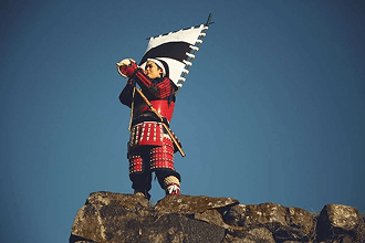 Welcome Scene with Conch Shell